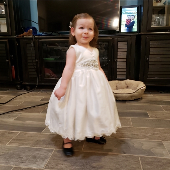 Dollcake Other - DOLLCAKE White Stain Tulle Tie  DRESS  0 (6-12)